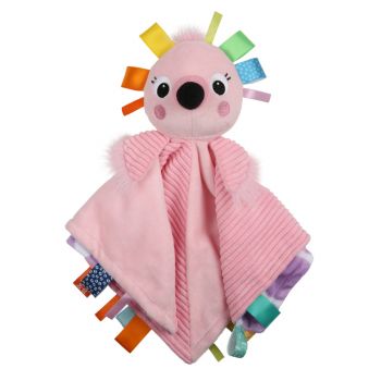 Cuddle 'n Tags Blankie  Flamingo