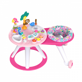 Around We Go 2in1 Activity Center - Tropic Coral Pink