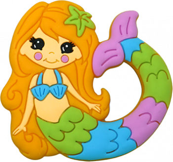 Mermaid Silicone Teether Toy