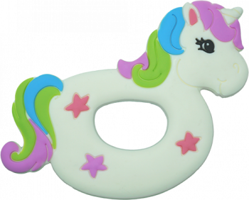 Unicorn Silicone Teether Toy