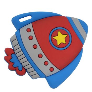 Rocket Silicone Teether Toy