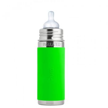9oz/260ml Insulated Infant Bottle-Green