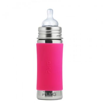 9oz/260ml Insulated Infant Bottle-Pink