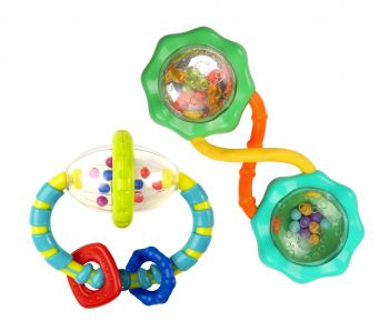 Grab 'n Spin Barbell Rattle