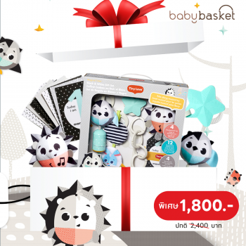 Tiny Love Gift Set Black & White ชุดของขวัญทารก ของขวัญเด็กแรกเกิด เสริมพัฒนาการ