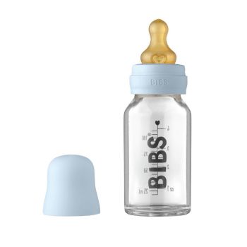 Baby Glass Bottle Complete Set Latex 110ml