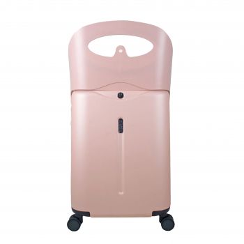 Travelling Multi Carry Luggage 18"-Dusty Pink