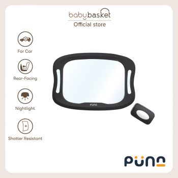 Puna Baby Car Mirror With LED Night Light