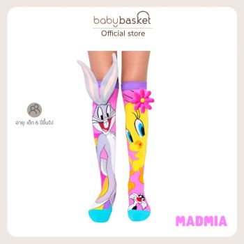Madmia Tweety and Bugs Socks